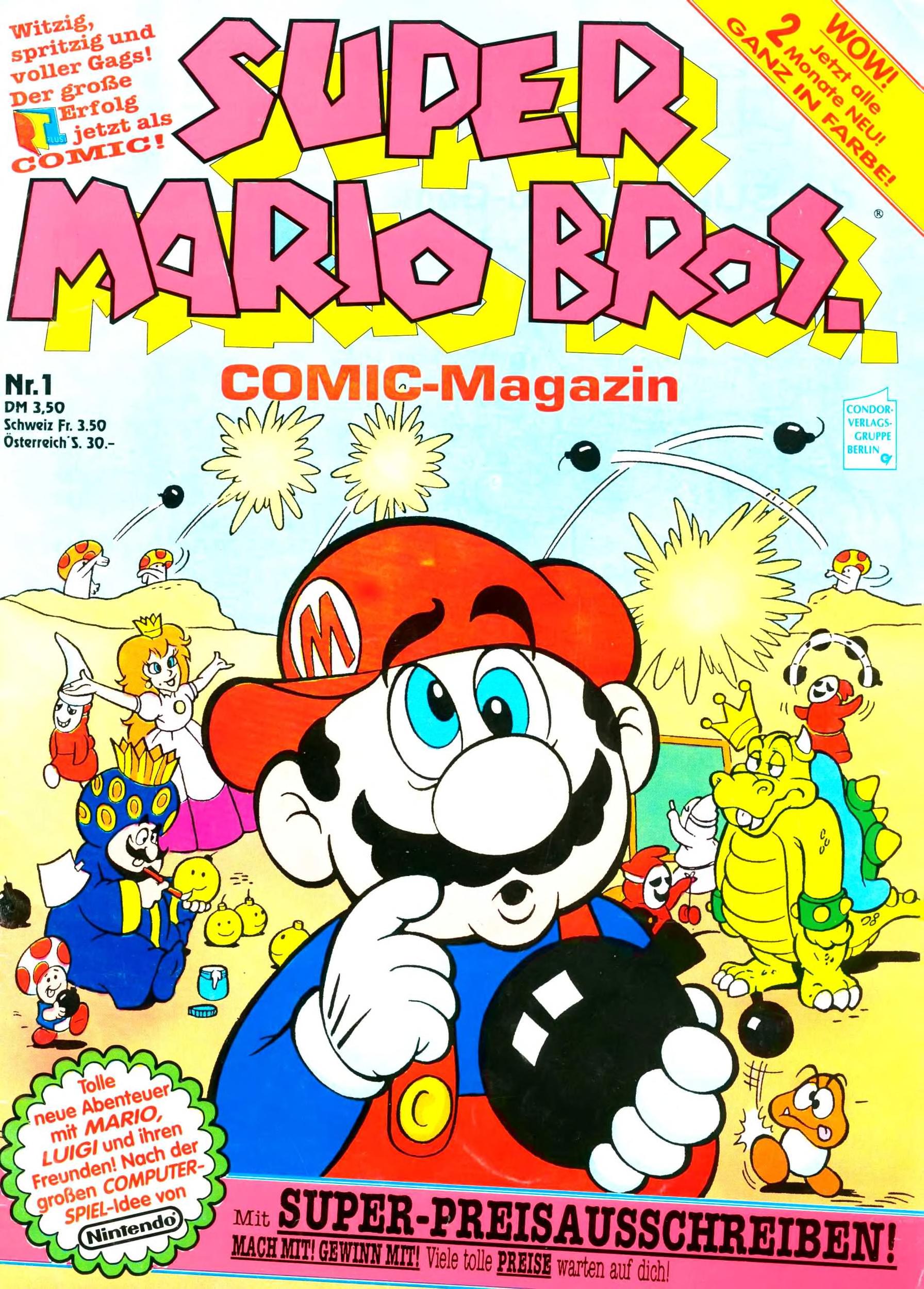 Super Mario Bros. Video-Comic-Magazin : Free Download, Borrow, and  Streaming : Internet Archive